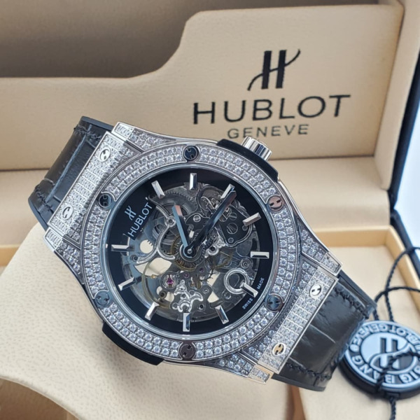 Montre Style Hublot – Luxe Sertie Édition Prestige
