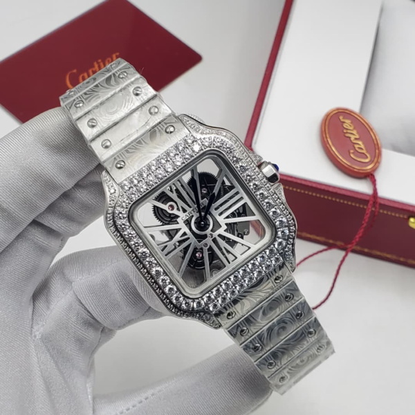 Montre Style Cartier – Skeleton Luxe Prestige